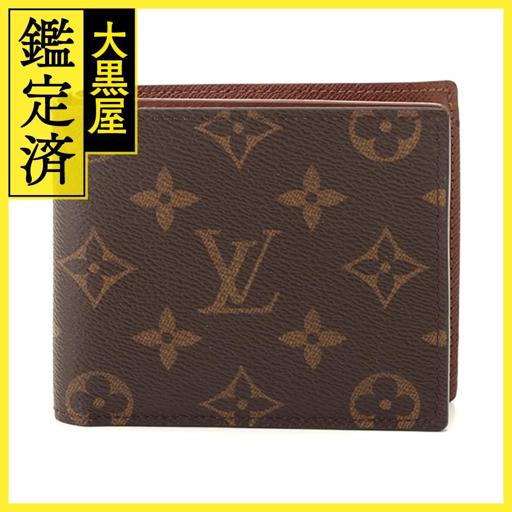 LOUIS VUITTON ルイ・ヴィトン ポルトフォイユ・マルコＮＭ モノグラム M62288 二つ折り財布 2145000230304【207】  - メルカリ