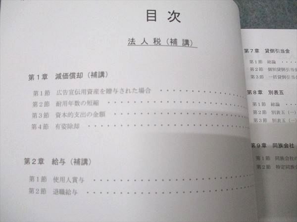 CPA会計学院 公認会計士講座 租税法 コンパクトサマリー
