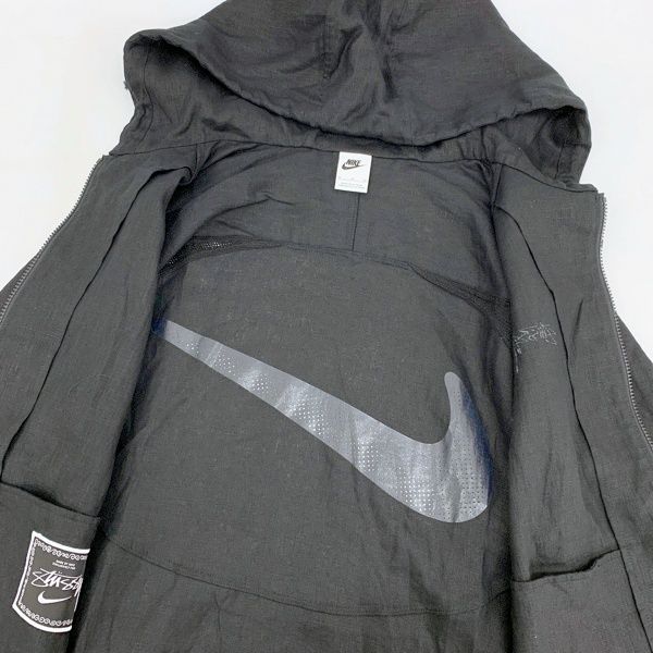 NIKE Stussy NRG Linen Jacket リネン ジャケット ブルゾン NIKE Stussy NRG Linen Jacket リネン ジャケット ブルゾン