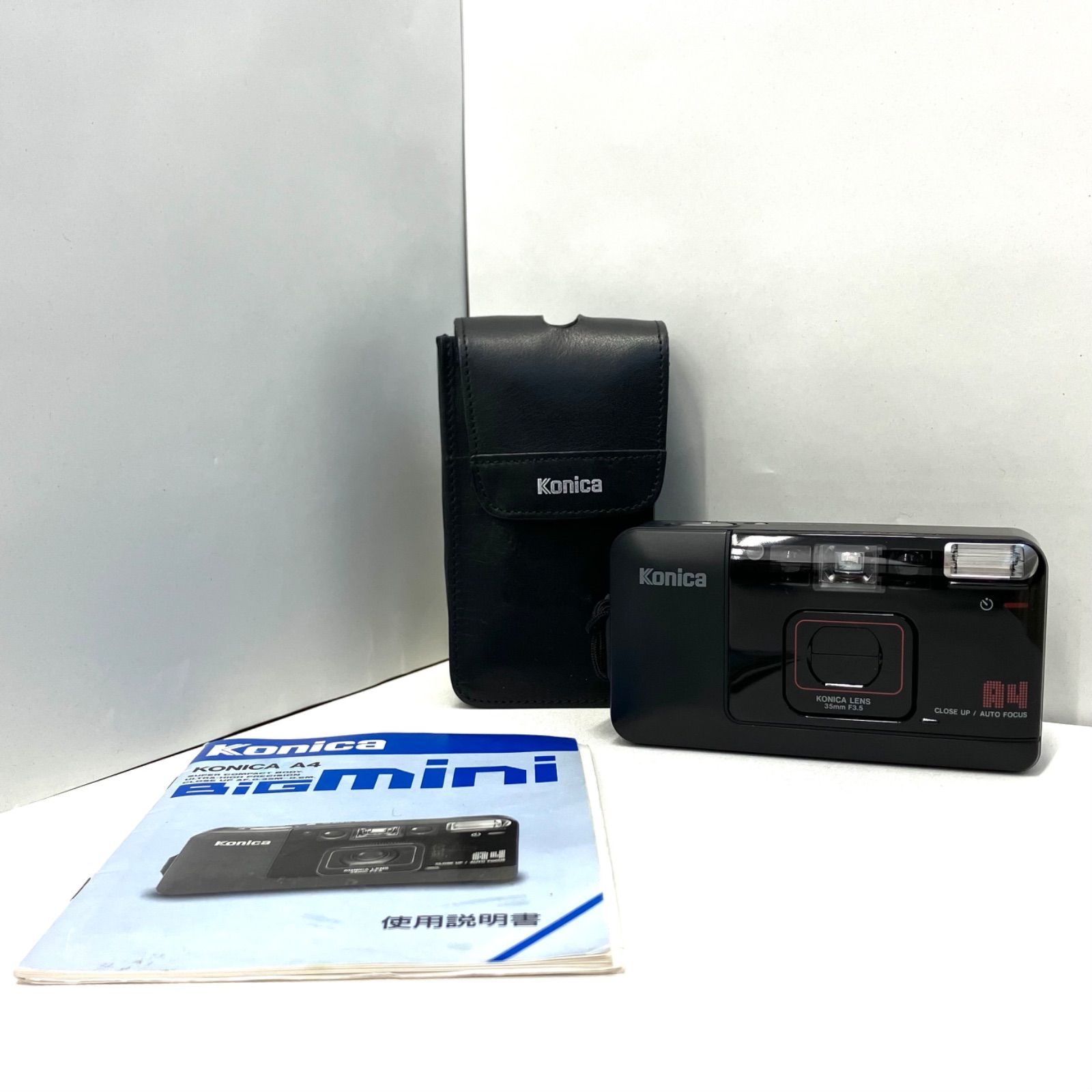 F250414-18 Konica BIGmini A4 コニカ ビッグミニ コンパクトカメラ フィルム