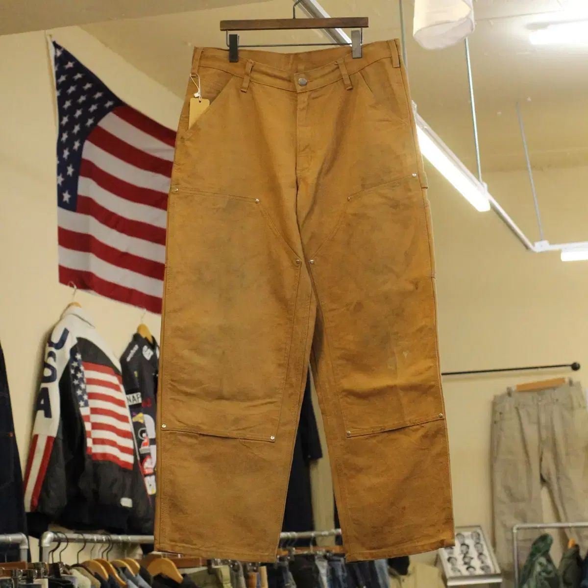 34 ダコタ 90s ダブルニー カーペンター パンツ