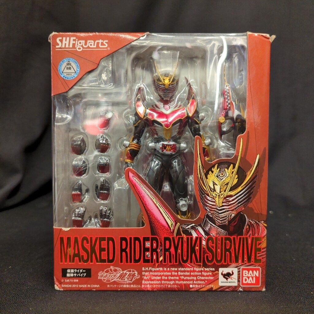 S.H.Figuarts（真骨彫製法）　仮面ライダー龍騎 5box バンダイ S.H.Figuarts 仮面ライダー龍騎 仮面ライダー龍騎 サバイブ