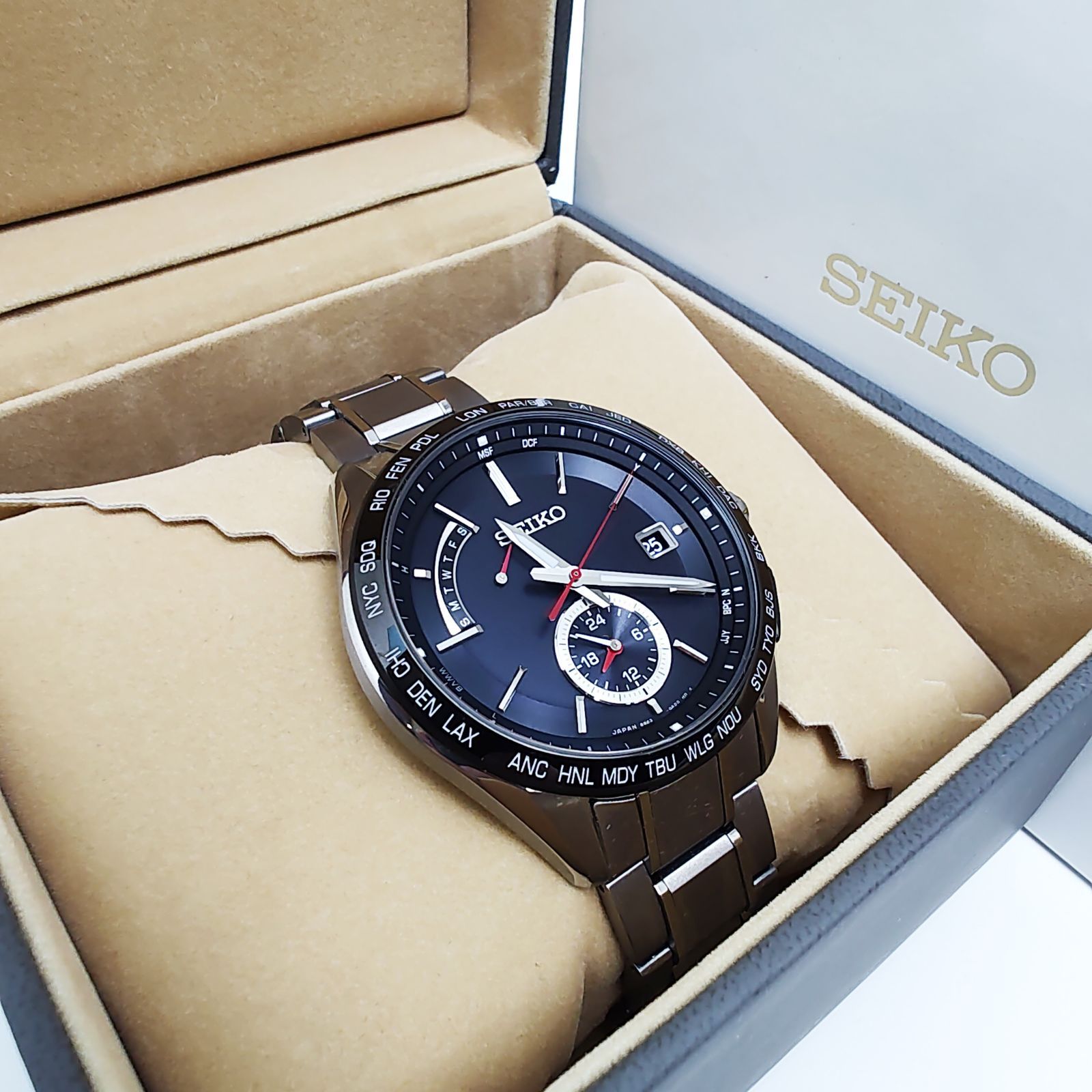1円～◎美品◎SEIKO セイコー ブライツ フライトエキスパート