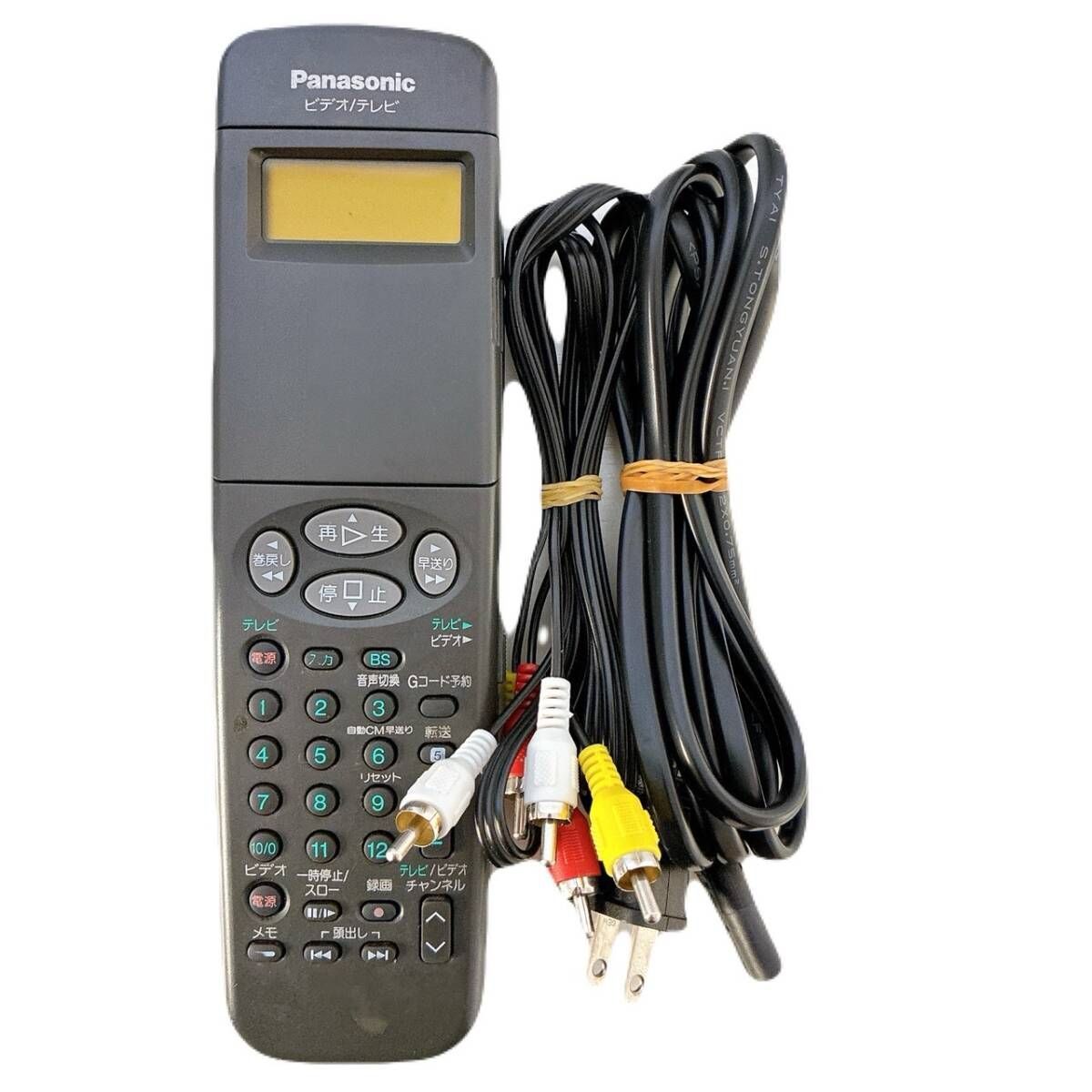 Panasonicビデオデッキ NV-H3K（メンテナンス済中古品） 美品 正常動作品 Panasonic VHSビデオデッキ NV-H3K 03年製
