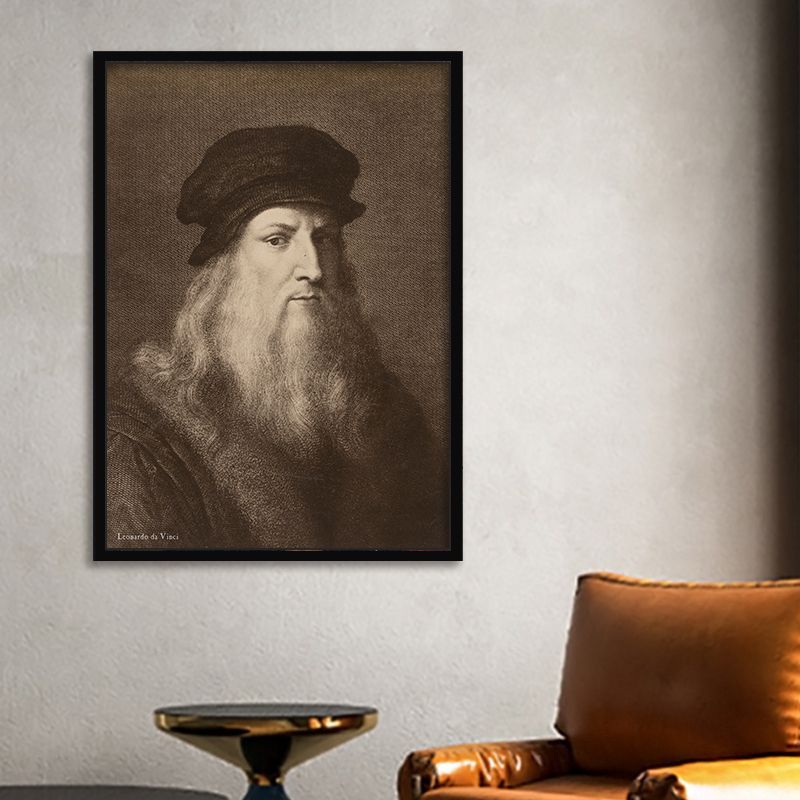 A3サイズ レオナルド・ダ・ヴィンチ ダヴィンチ 肖像画 ポスター ダ