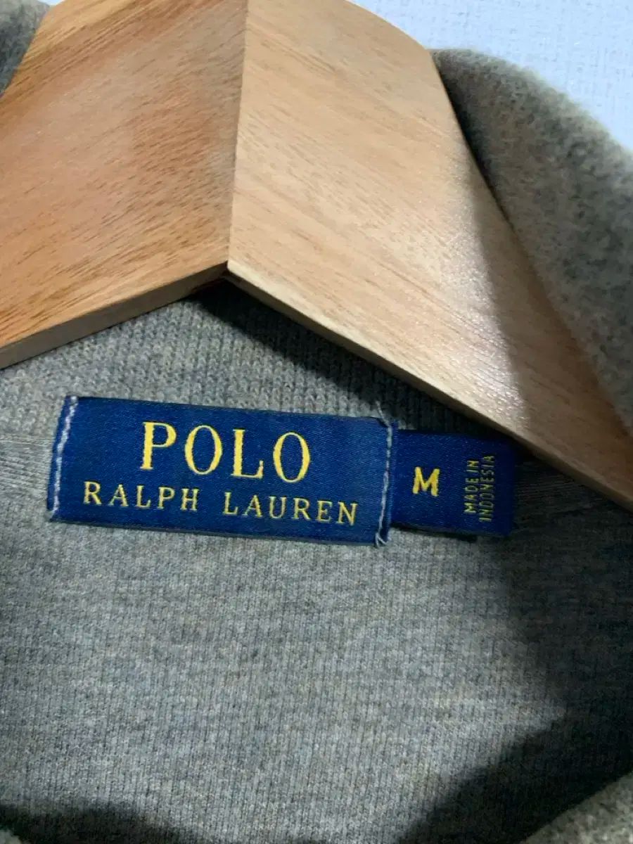 M ポロ Ralph Lauren(ラルフローレン) コットン ハーフジップ ニット セーター ／ PTB2