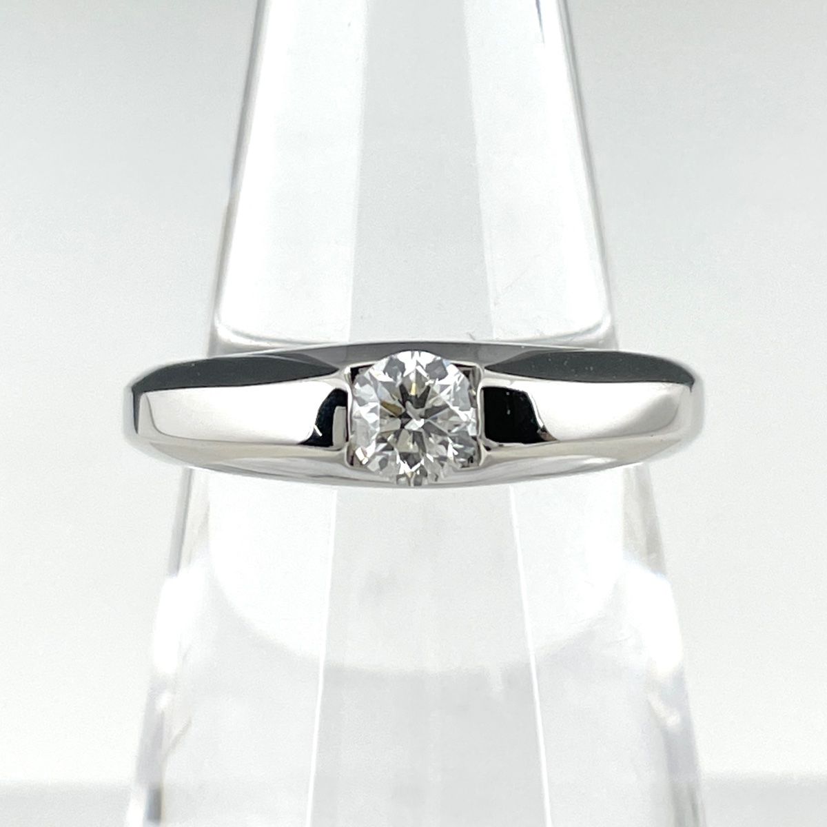ダイヤモンド デザインリング プラチナ 指輪 リング 11号 Pt900 