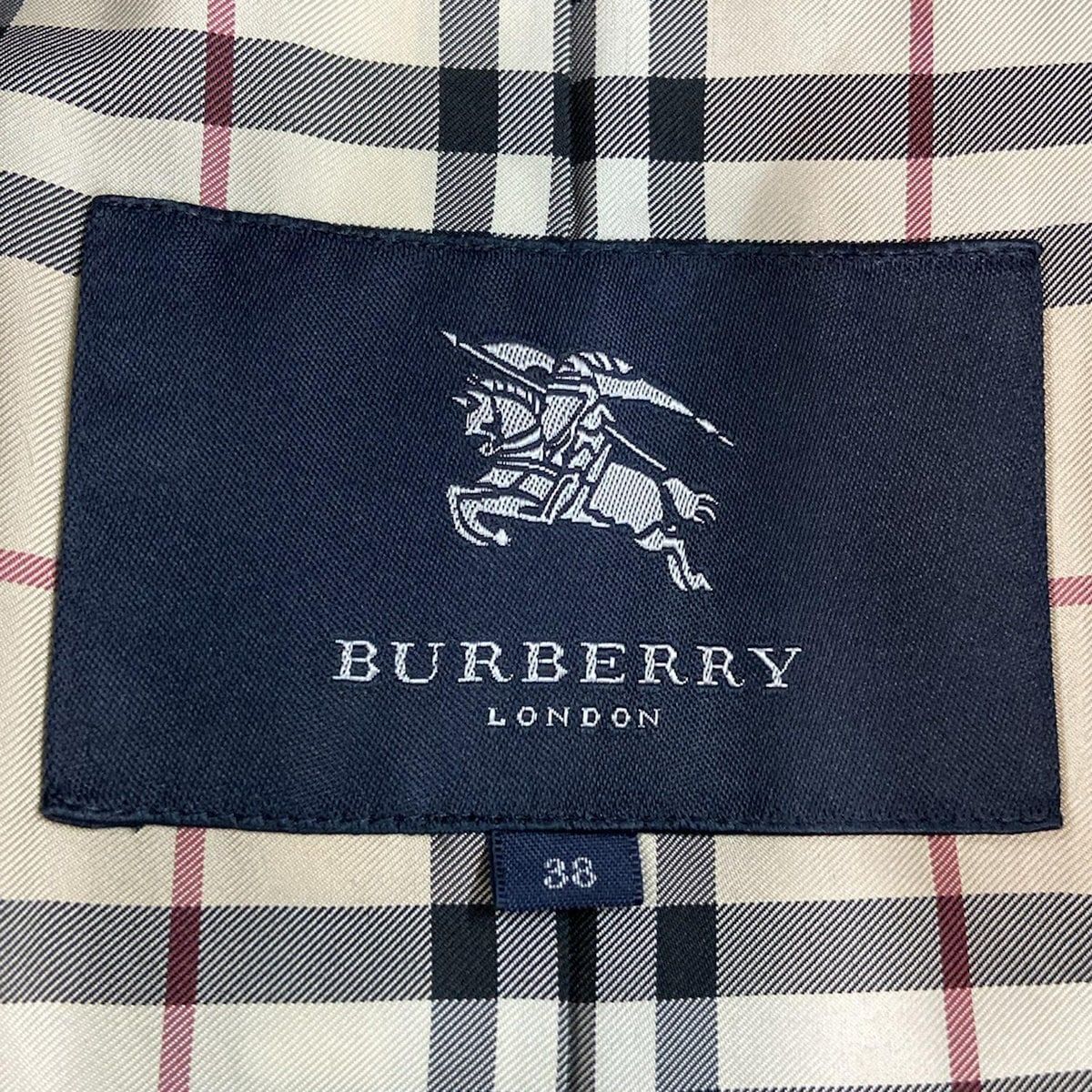 バーバリーロンドン　コート　メンズ　38 Burberry LONDON(バーバリーロンドン) コート メンズ - カーキ 長袖/春