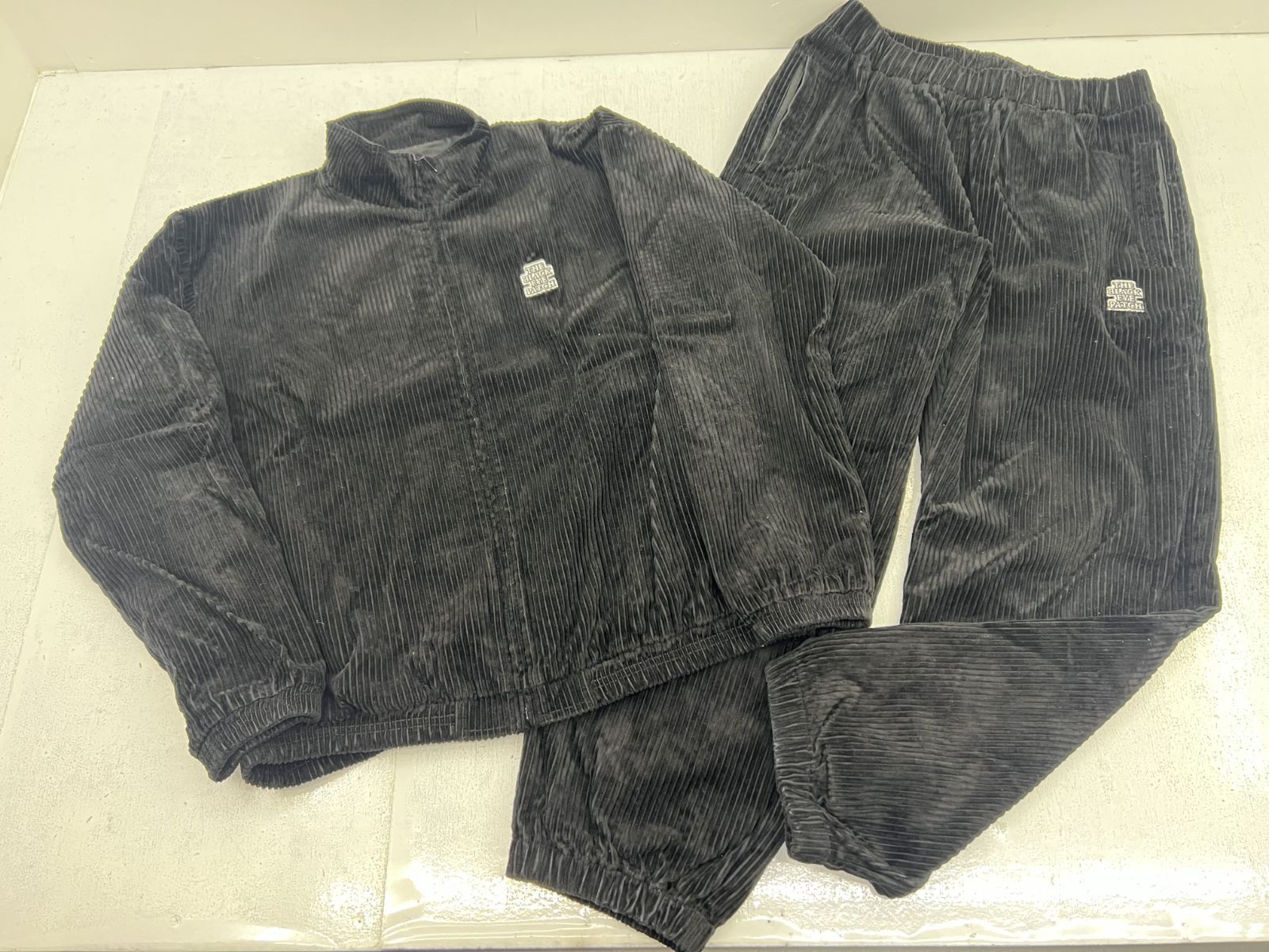 franche lippee black お菓子柄コーデュロイパンツ THE SHISHIKUI(シシクイ) コーデュロイパンツ0285 0298 0285