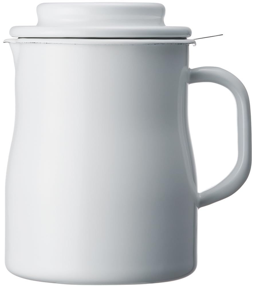 オイルポット ホーロー 耐熱 野田琺瑯 Nodahoro 800ml ロカポ ホワイト NOL-800