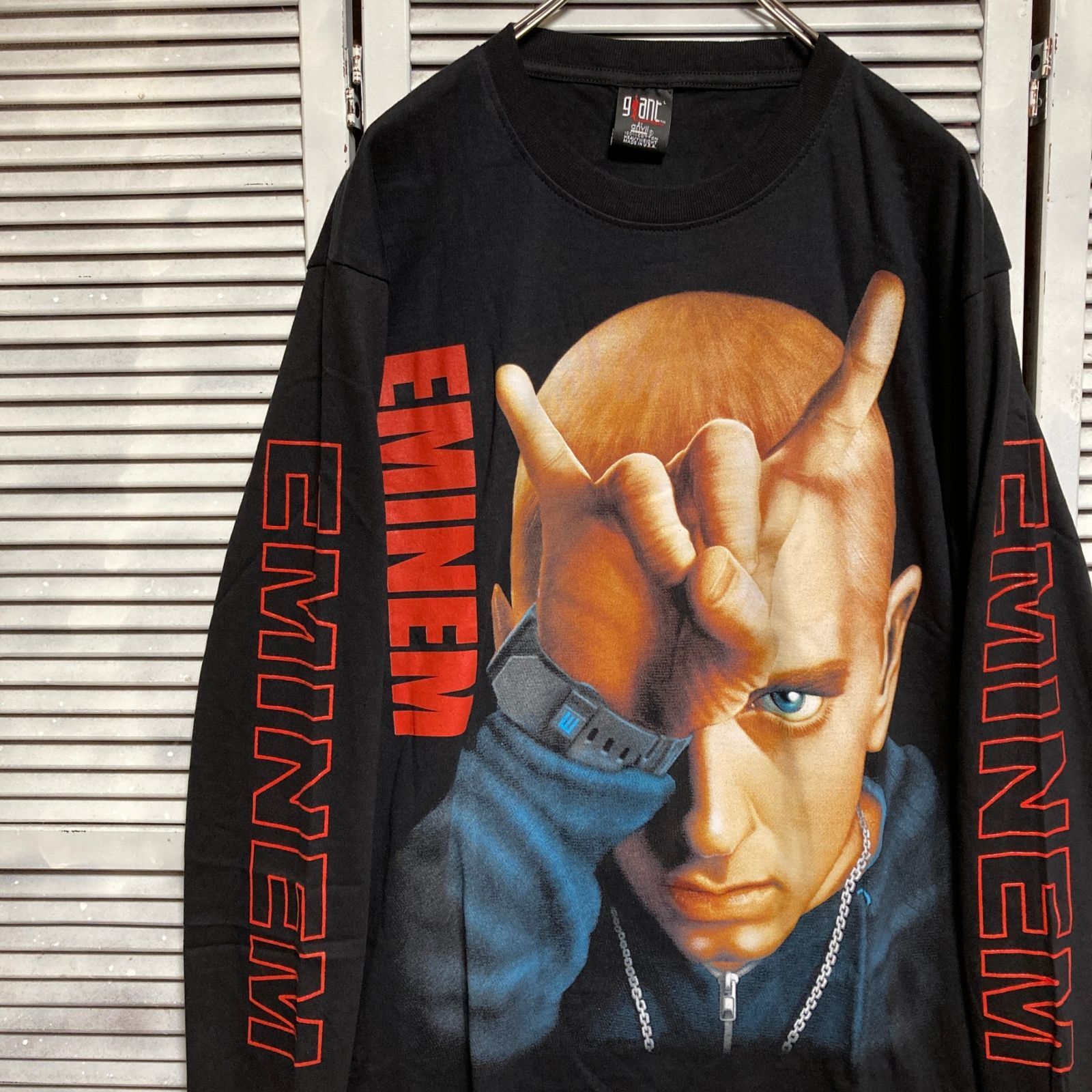 Eminem オレンジ Tシャツ Lサイズ Eminem オレンジ Tシャツ Lサイズ