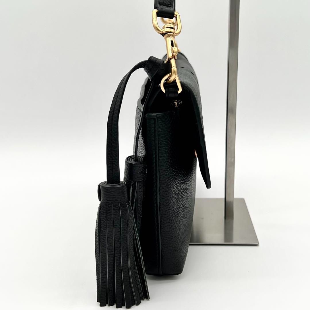 【期間限定送料無料】 極美品】Tory Burch ショルダーバッグ タッセル マックグロー バッグ