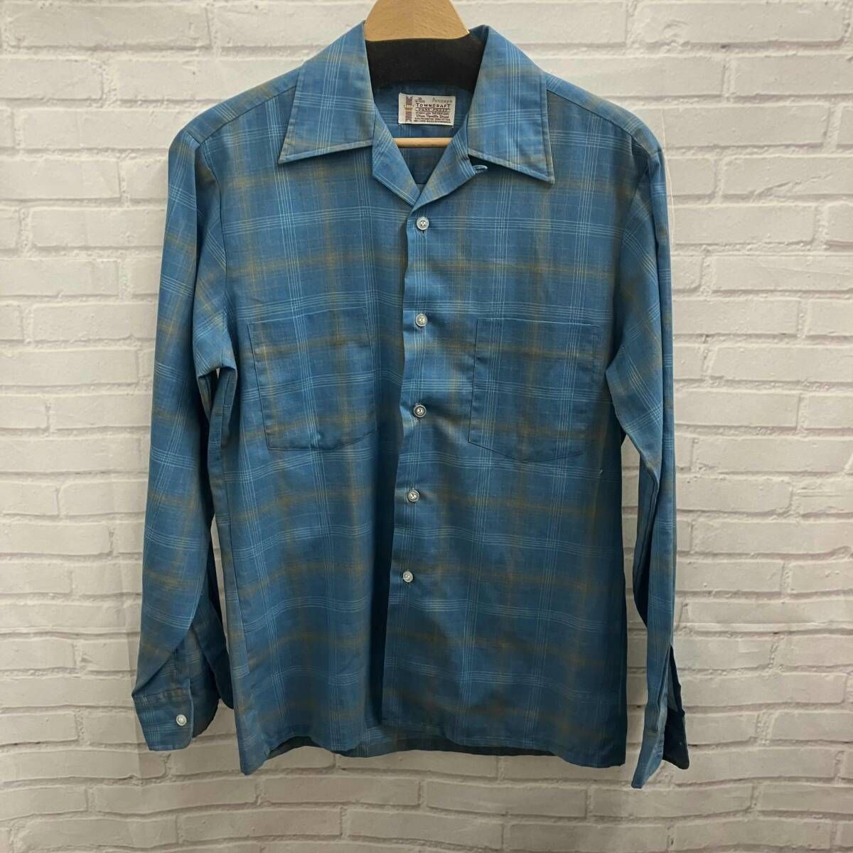 60s TOWN CRAFT 開襟シャツ 楽天市場】50s〜60s TOWNCRAFT Print Corduroy Open Collar