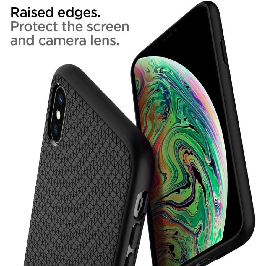 Spigen iPhone XS iPhone X スマホケース 耐衝撃 ワイヤレス充電 衝撃