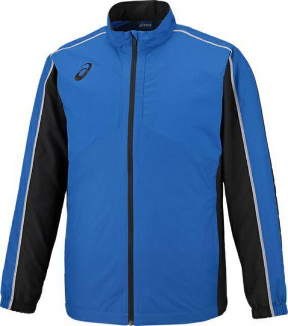 asics アシックス 45 WIND BREAKER JKT(MESH) インペリアル 3XL 2031A243 400 | スポーツ メンズ 3XL 青ウェア アウター ブレーカージャケット ベーシック メッシュ 再帰反射付き 背ベンチレーション付き ポリ
