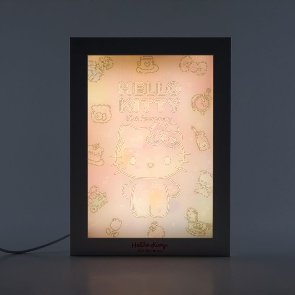 中古・陶器キティ間接照明