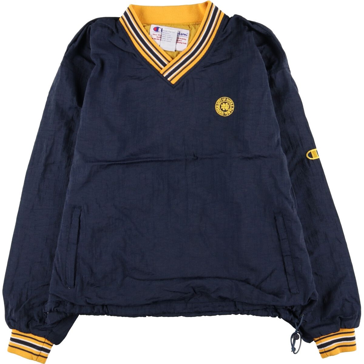 古着 90年代 チャンピオン Champion NOTRE DAME ノートルダム大学 V