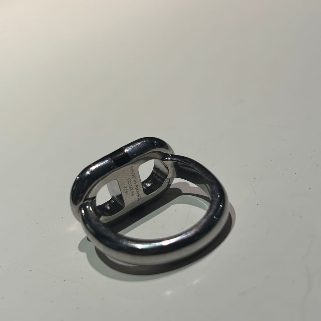 HERMES エルメス Maillon Ring マイヨン リング 指輪 シルバー 