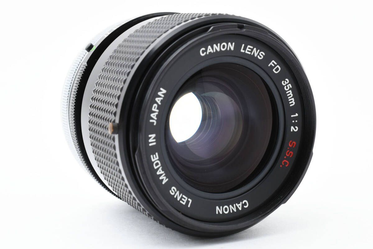 ☆良品☆ キヤノン CANON FD 35mm F2 S.S.C. 2024 絞りA #542AR Canon