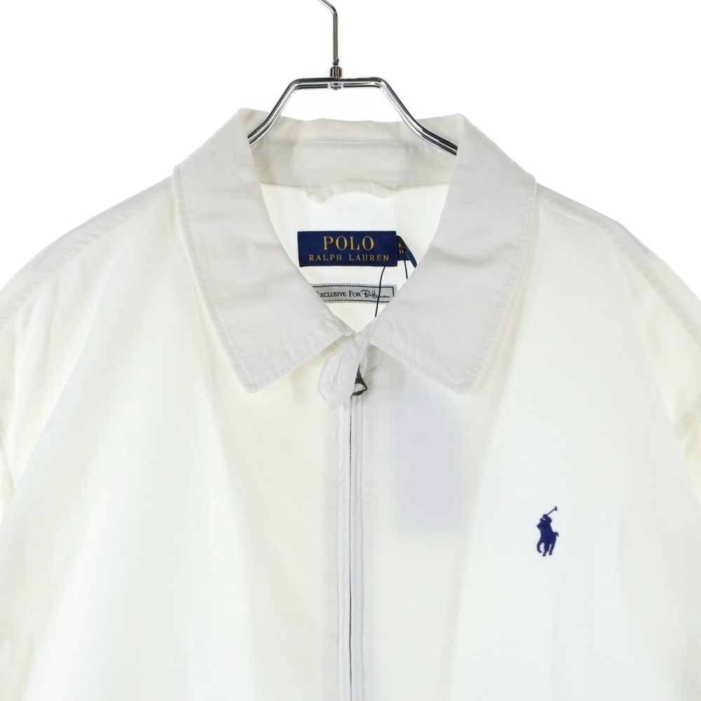 Polo Ralph Lauren スイングトップ　ロンハーマン　ホワイト M POLO RALPH LAUREN (ポロラルフローレン) ×RON HERMAN ロン