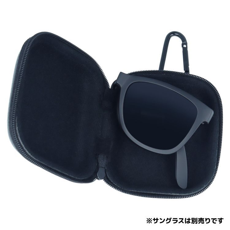 バクネル サングラス ケース 折りたたみ 専用ケース カラビナ バクネル サングラス ケース 折りたたみ 専用ケース カラビナ