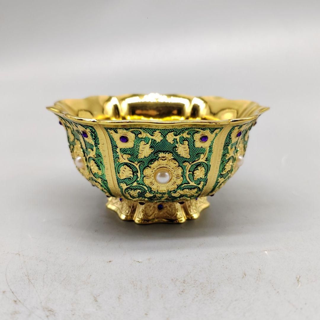 銅 細工 花開富貴碗 玄関 書架 装飾品 工芸品 置物 銅 細工 花開富貴碗 玄関 書架 装飾品 工芸品 置物 - メルカリ