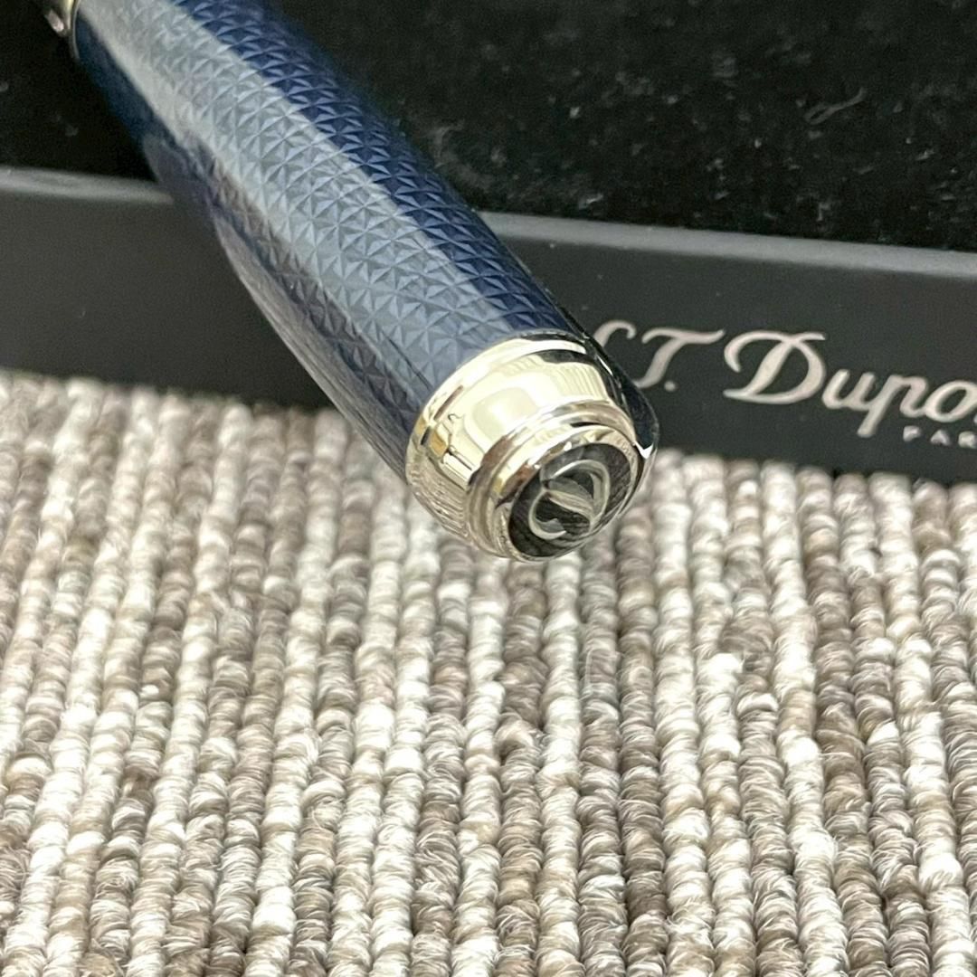 超 デュポン 415104M ラインD ボールペン ミディアム ブルー