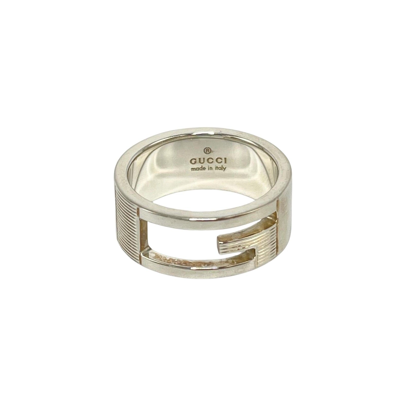 グッチ GUCCI リング 指輪 ブランデットG 11 シルバー925 レディース
