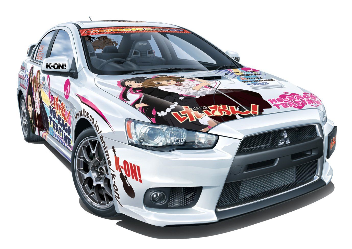 青島文化教材社 1/24 痛車 No.SP けいおん! ランサーエボリューションX