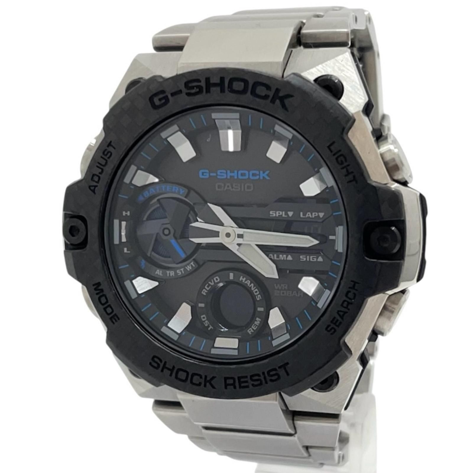 CASIO G-SHOCK 腕時計 シルバー/ブラック 中古】CASIO｜カシオ G-SHOCK ジーショック G-STEEL 腕時計
