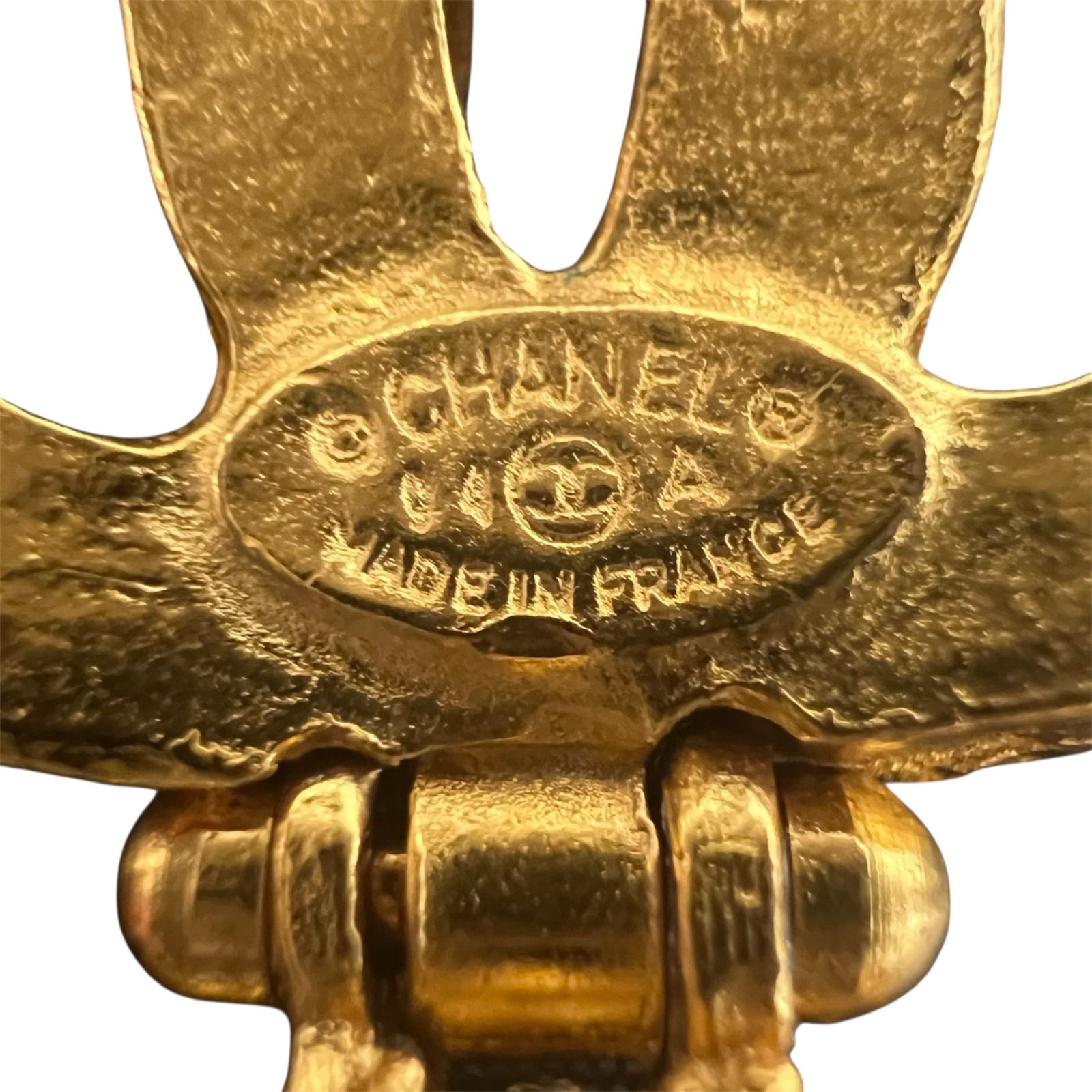 CHANEL グリポア ネックレス ココマーク ヴィンテージ レッド 94A 