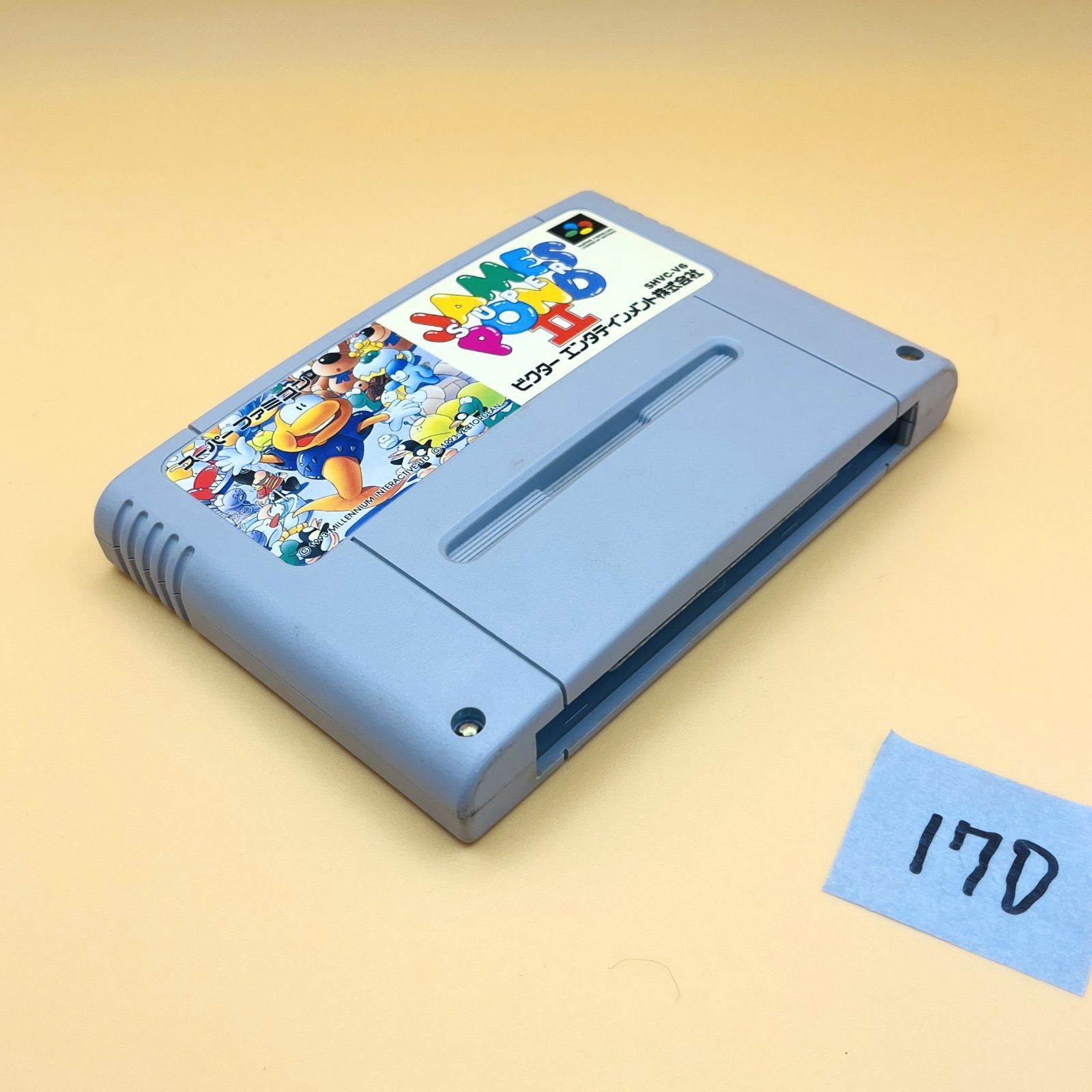 ◇170 スーパージェームスポンド2 JAMES POND Ⅱ スーパーファミコン 