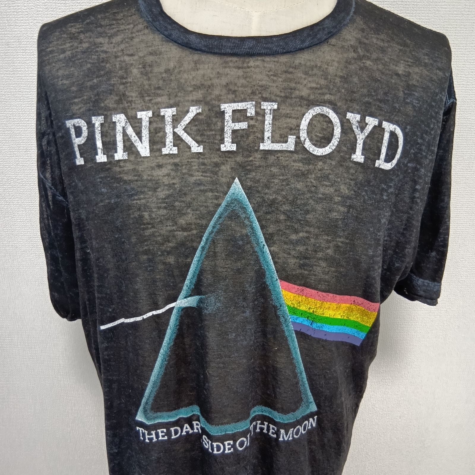 00s PINK FLOYD ピンクフロイド Tシャツ 狂気 ブラック XL バンドTシャツ 公式 ピンクフロイド,PINK FLOYD,Tシャツ,狂気