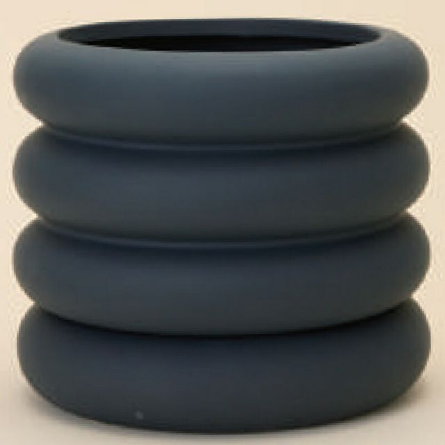 花 観葉植物用ポット ヴィエノ 16 N Ceramic POT 4個入り 40195 底穴あり 受皿付き 代引き不可 小型ポット プランター FARM p29