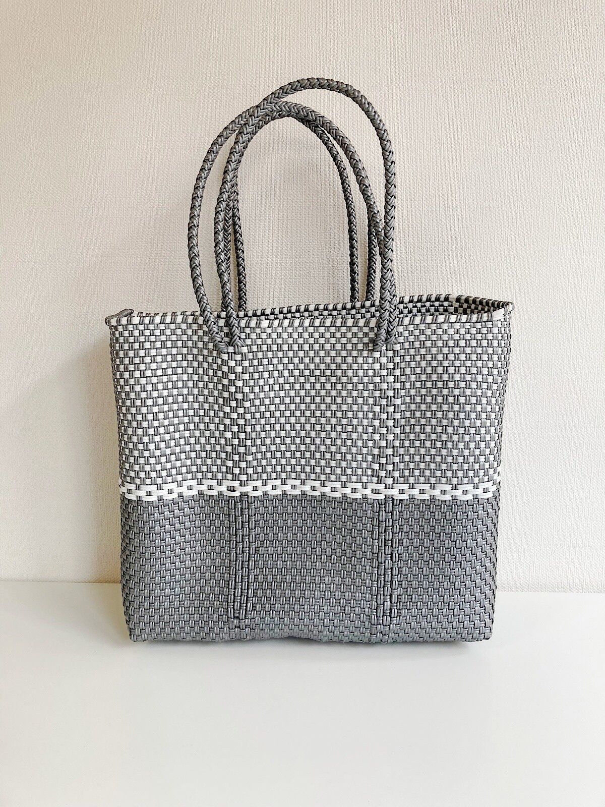 SMART DESIGN ポップアップ オーガナイザ 収納バスケット エコバッグ