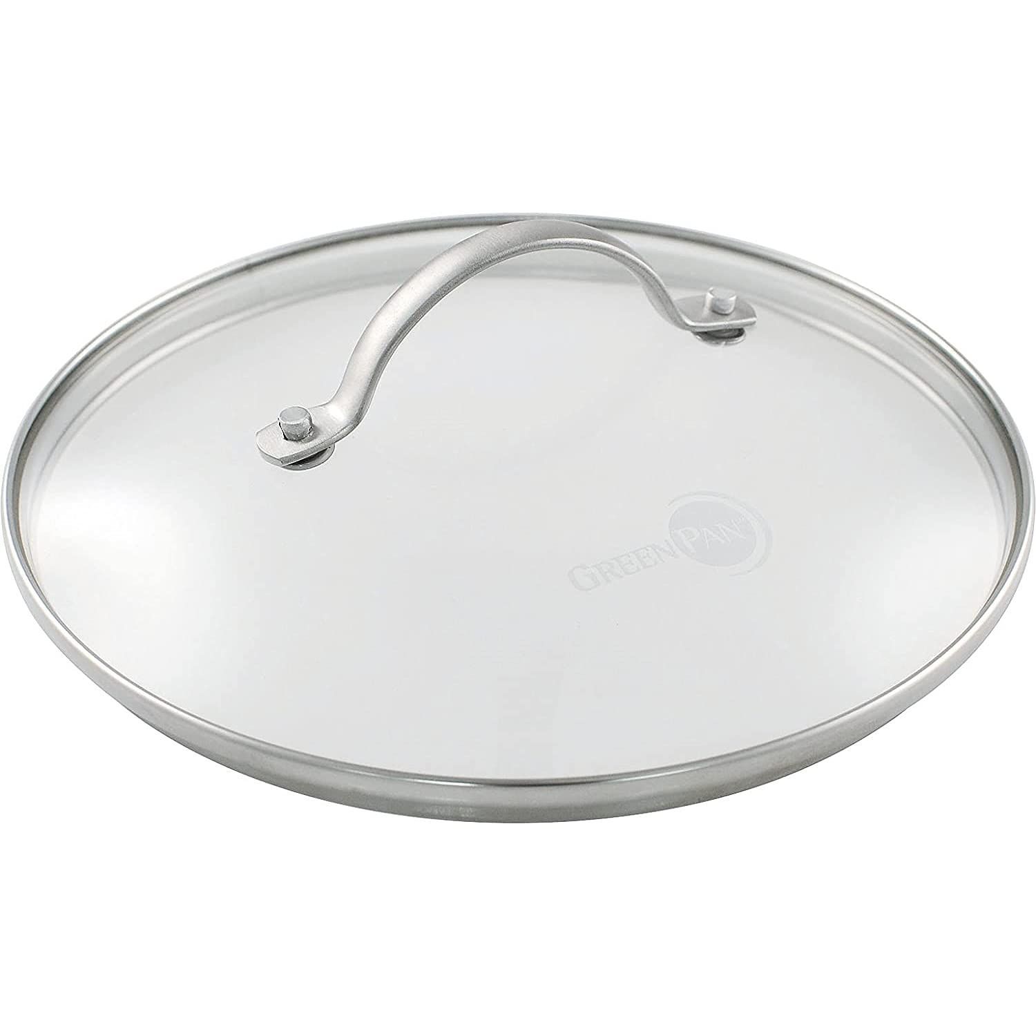 【数量限定】食器洗浄機可 全面物理強化 ステンレスハンドル 20cm CW000026-004 蓋 ガラス グリーンパン