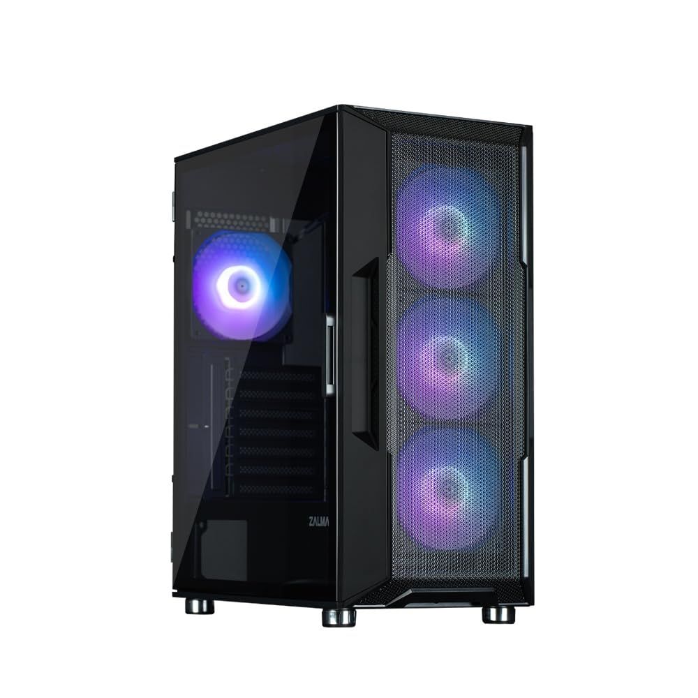 ZALMAN i3 NEO ARGB Black ミドルタワー型PCケース ブラック CS8956
