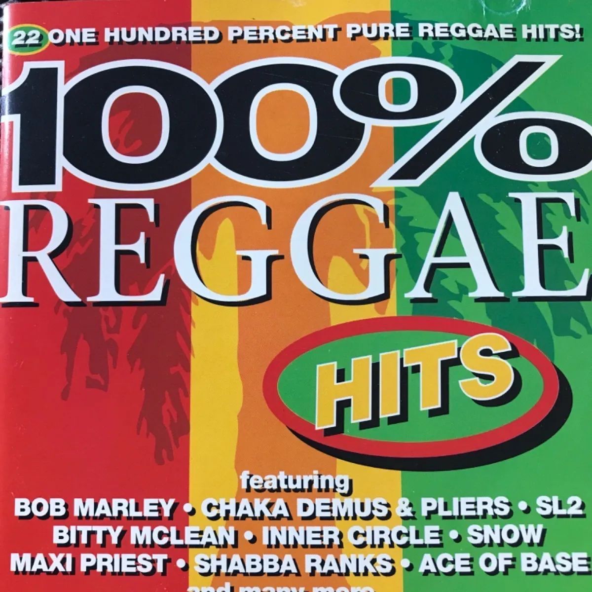       100% REGGAE HITS       featuring →BOB MARLEY CHAKA DEMUS u0026 PLIERS.  SL2 BITTY MCLEAN INNER CIRCLE and many more...輸入盤 - メルカリ