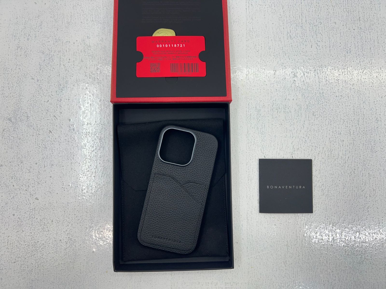 盛岡70-0022】BONAVENTURA iphone16Pro レザーケース ボナベンチュラ