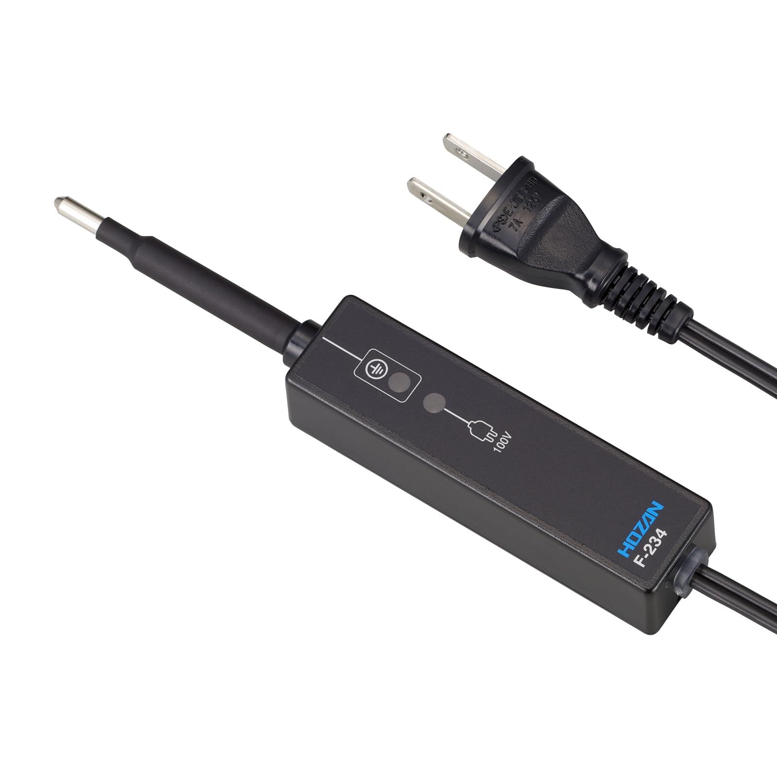 ホーザン HOZAN アースラインチェッカー EPAグラウンド設備やEBPの有効性をチェック 先端で触れるだけ アース接続点検 F-234