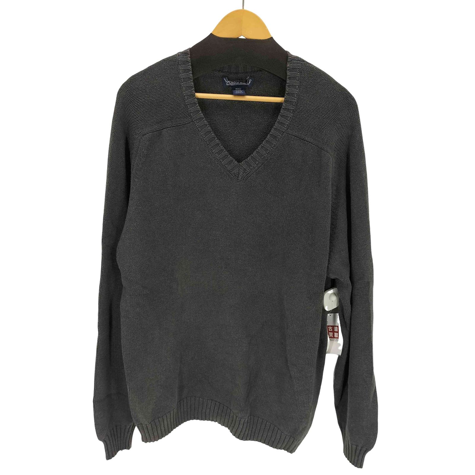 ランズエンド LANDS END 90S USA製 Vネック ドリフターセーター