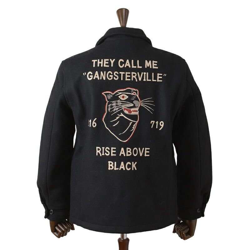 グラッドハンド 新品 ギャングスタービル メルトン ウールジャケット