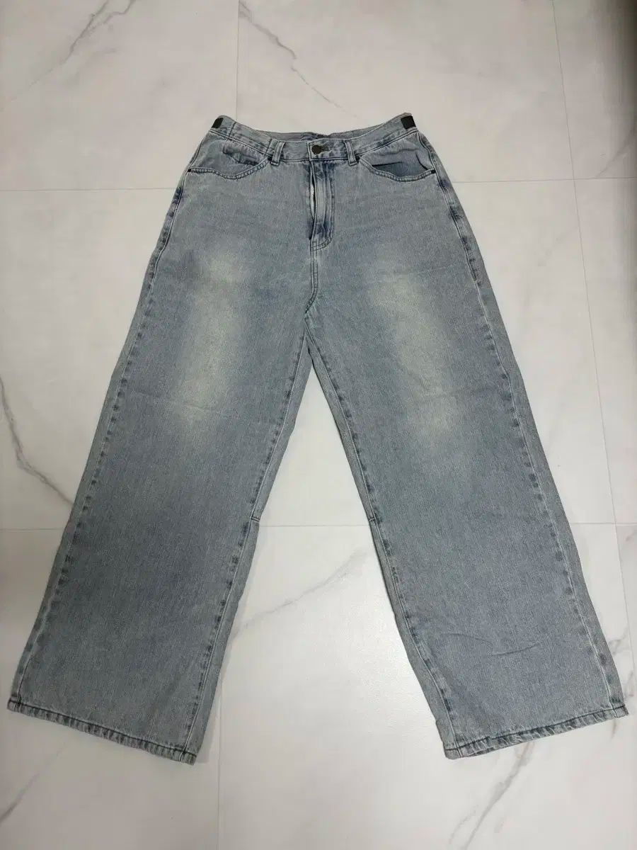 1 POLYTERU Gosima デニム パンツ ウォッシュド ブラック 002