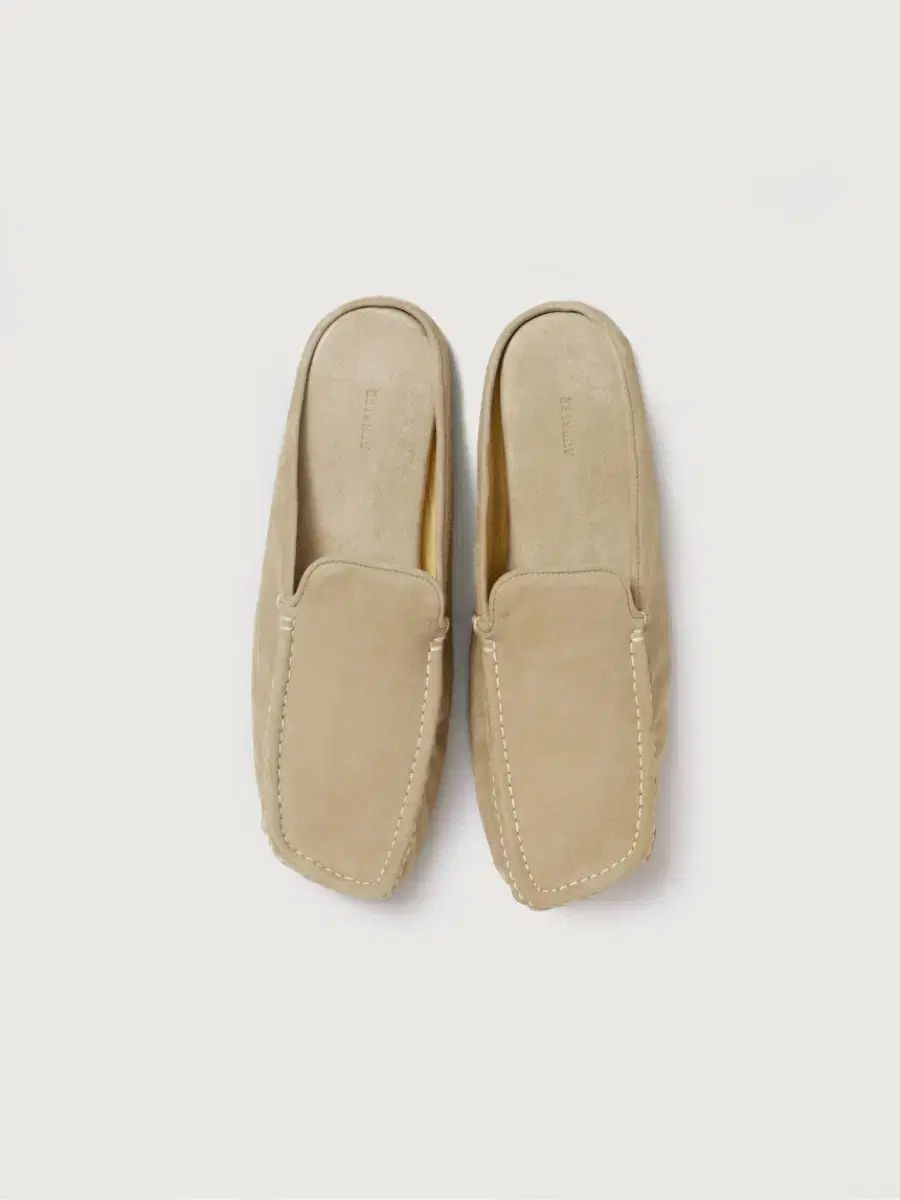 AURALEE ベージュ スエード モカシン AURALEE(オーラリー) スエード モカシンシューズ スリッパ