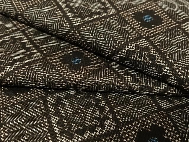 平和屋着物○本場大島紬 龍郷絣 花菱文 正絹 逸品 AAAU8004zg - メルカリ 