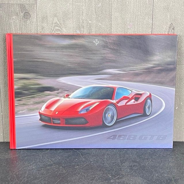 フェラーリ 488 GTB カタログ 【中古】 FERRARI 488 GTB ハードカバー 