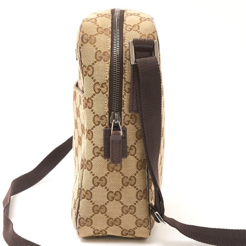 上品コーデはコレで安心！ GUCCI ミニ 122759 ショルダーバッグ GGキャンバス グッチ バッグ