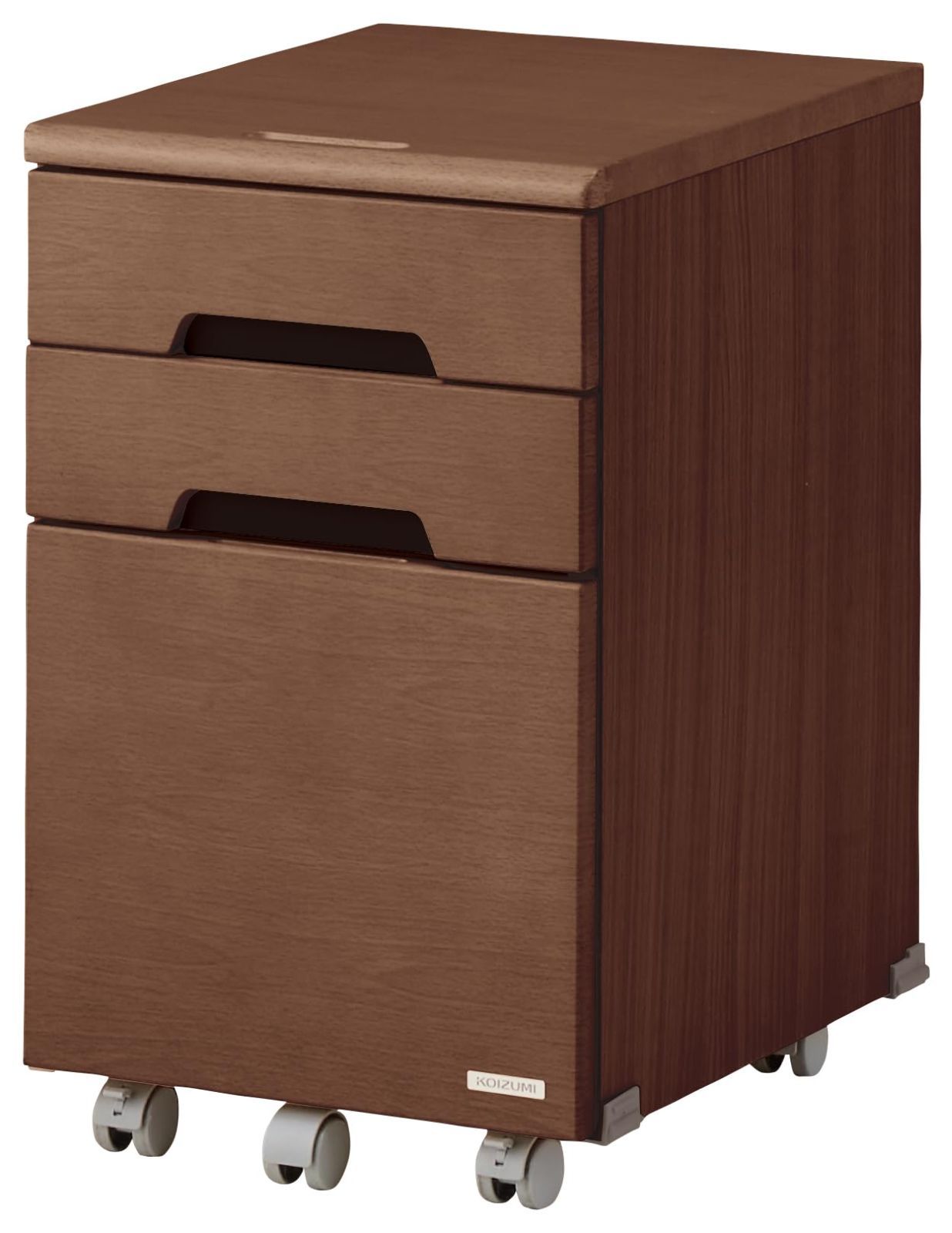 新着商品 ウォルナット色 ワゴン 学習机 ミニマル 勉強机 minimal 学習デスク KOIZUMI コイズミ MDW-154WT