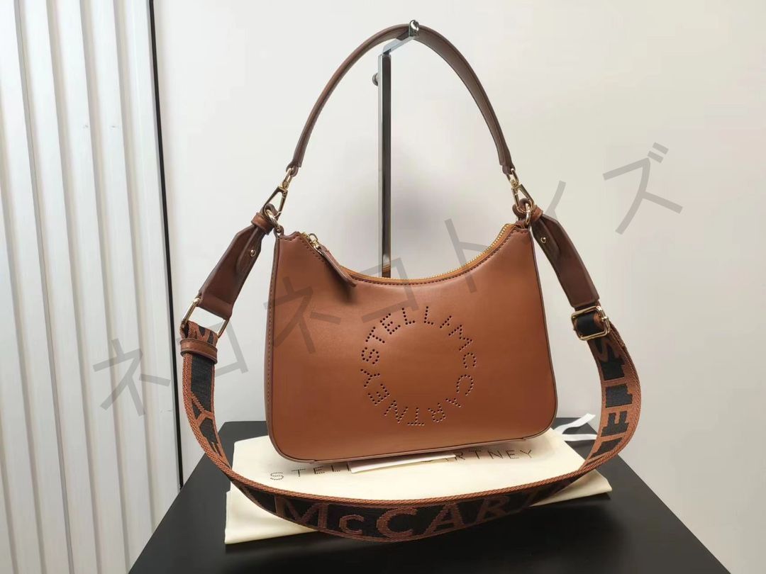 新品未使用  stella mccartney ステラマッカートニー レディース  トートバッグ  ハンドバッグ ショルダーバッグ 美品 Brown