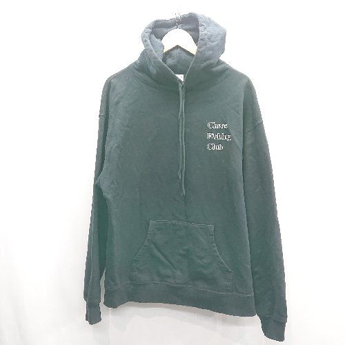 ◇ ⊇ Chaos fishing club てきとうにやっちゃうよ？ 長袖 パーカー サイズL ブラック レディース E ◇ ⊇ Chaos fishing club てきとうにやっちゃうよ？ 長袖